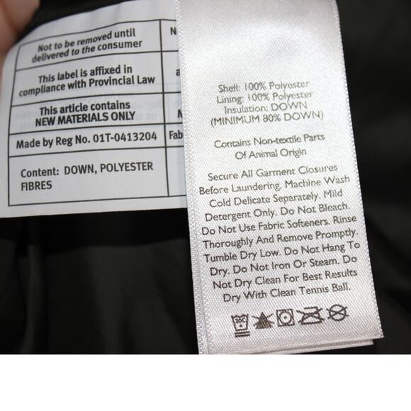 Eddie Bauer EB650 Down/Polyester Quilted Vest Womens Size Large Green - Picture 5 of 7